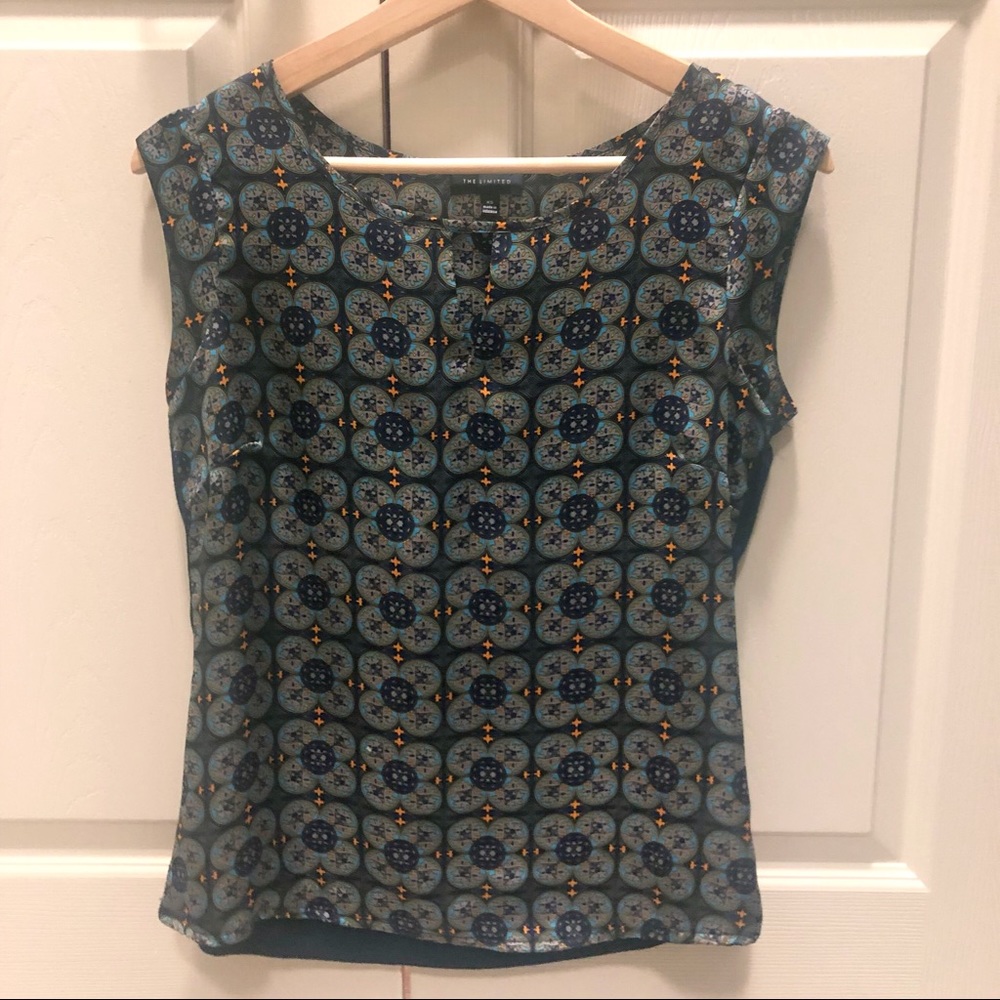 The Limited Scarf Top